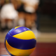 voleibol está no chão